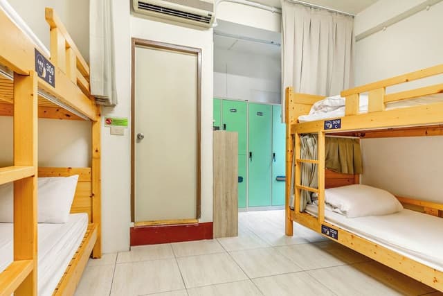 Bed in 4-Bed Male Dormitory Room