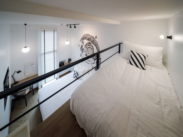 Gorilla pod ( Twin bed + Loft bed )