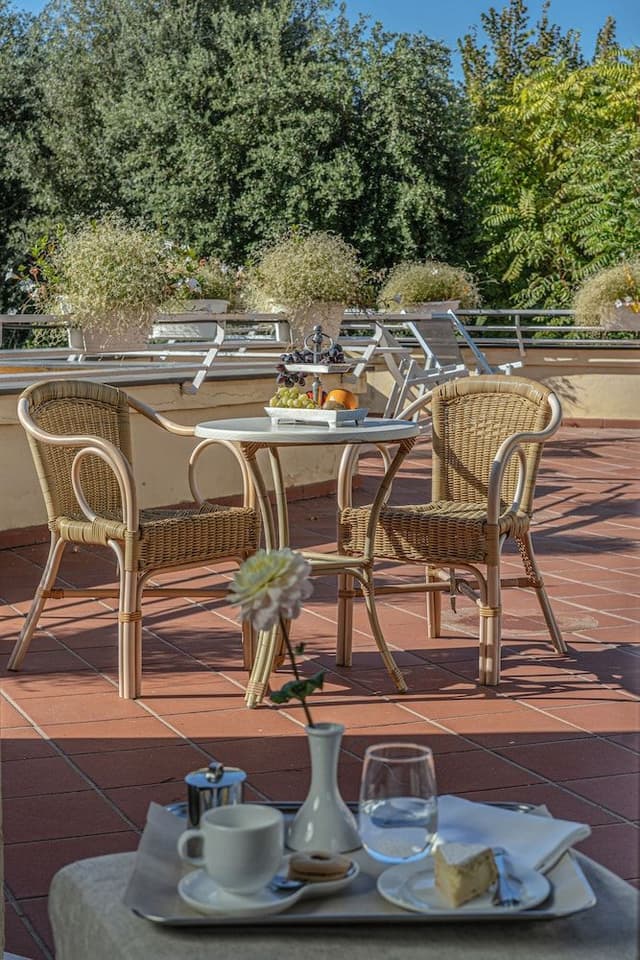 Junior Suite, Terrace, Garden View