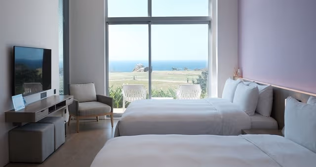Family Quadruple Room, 2 Queen Beds, Balcony, Ocean View (201.206)