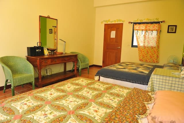 Signature Quadruple Room, 2 Double Beds, Balcony, Mountainside
