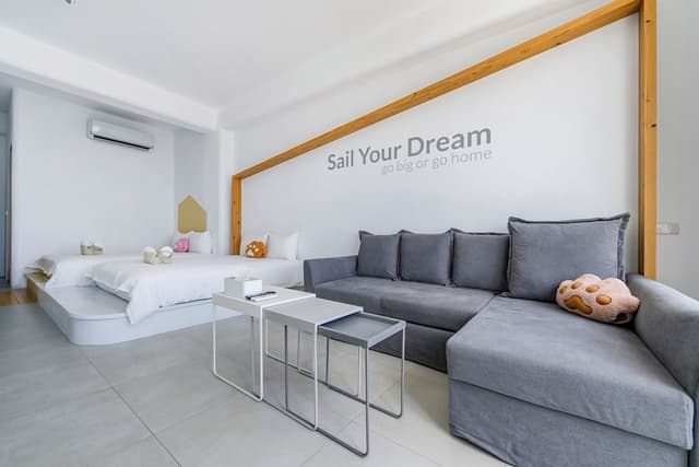 Quadruple Room with Sea View and Balcony