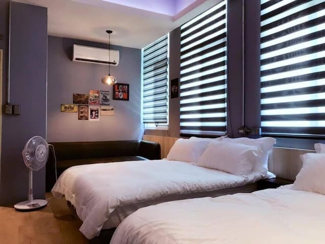 Basic Quadruple Room, 2 Double Beds, Non Smoking