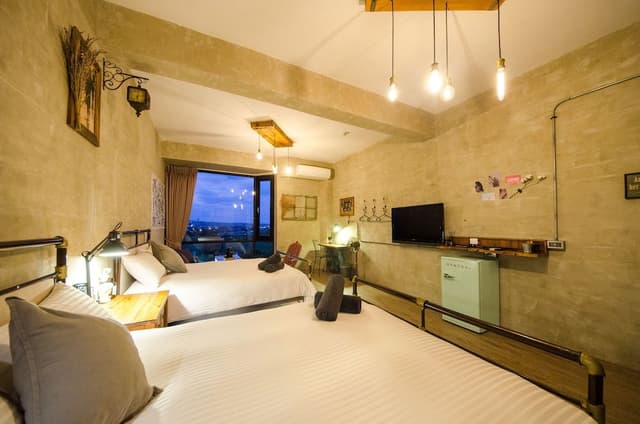 Family Quadruple Room, 2 Double Beds, Terrace