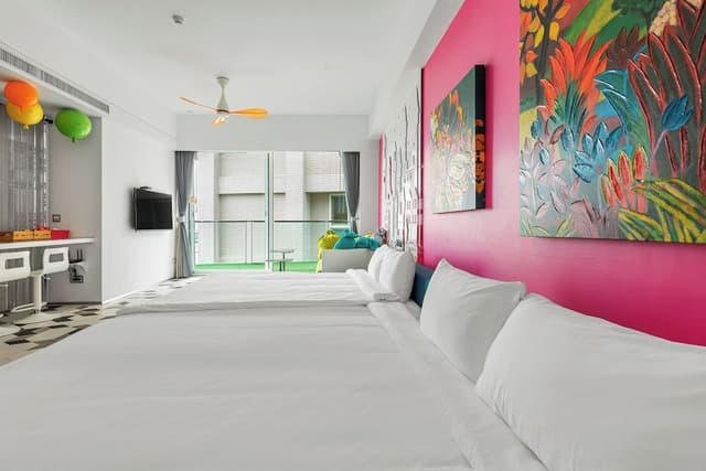 Quadruple Room, Balcony