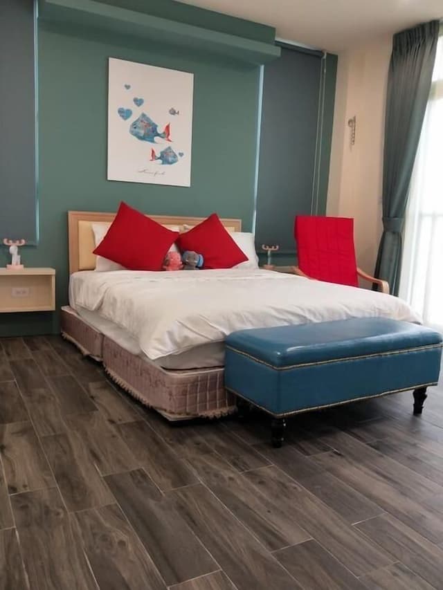 Deluxe Double Room, Balcony, Garden View (201, 202, 203, 303)