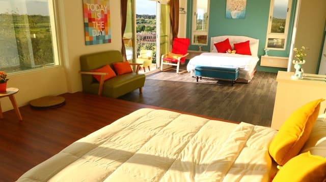 Deluxe Quadruple Room, Balcony, Ocean View (305)