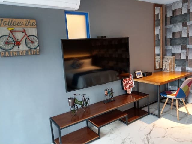 Comfort Quadruple Room, 2 Double Beds, Partial Sea View