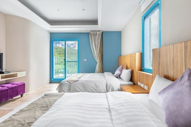 Quadruple Room with Mountain View