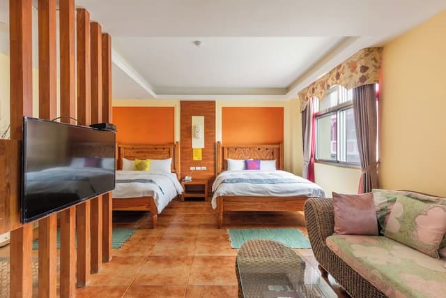 Quadruple room with balcony