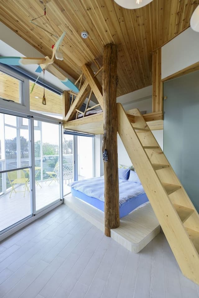 Panoramic Quadruple Room, Multiple Beds, Bay View (3F Joy)