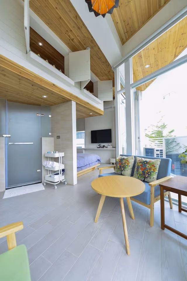 Panoramic Room, 2 Double Beds, Bay View (Cozy 2F)