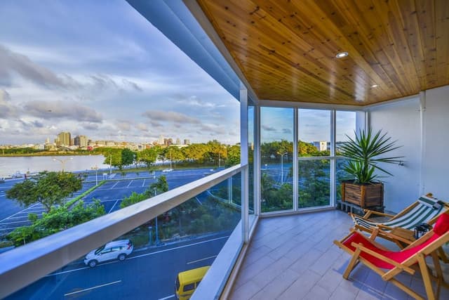 Panoramic Quadruple Room, Multiple Beds, Bay View (Freely 4F)