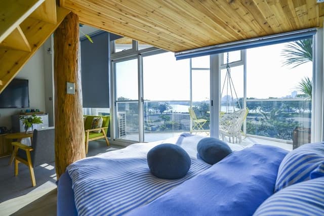 Panoramic Quadruple Room, Multiple Beds, Bay View (3F Joy)