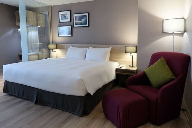Deluxe Double Room, 1 King Bed, Balcony, Tower