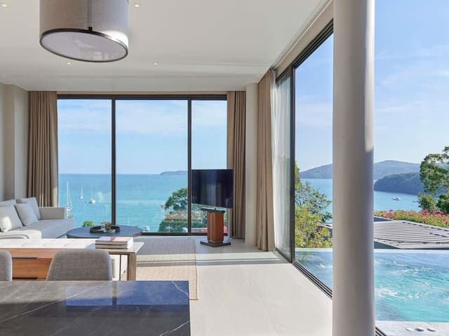 Villa, 2 Bedrooms, Sea View (24 hrs. butler service)