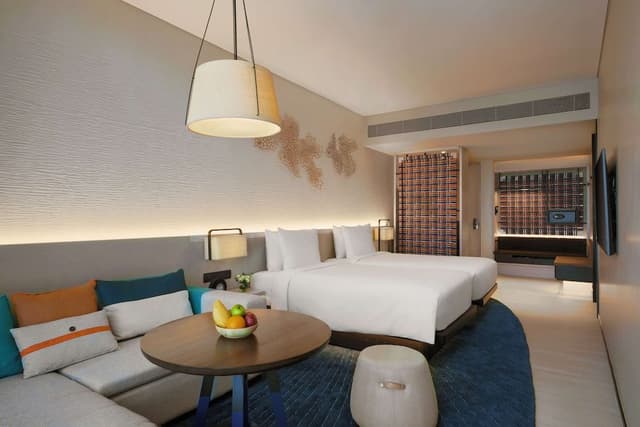 Club Room, 2 Twin Beds, Ocean View
