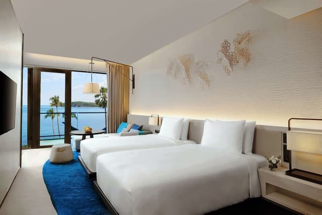 Club Room, 2 Twin Beds, Ocean View