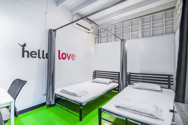 Bed in Female Dormitory