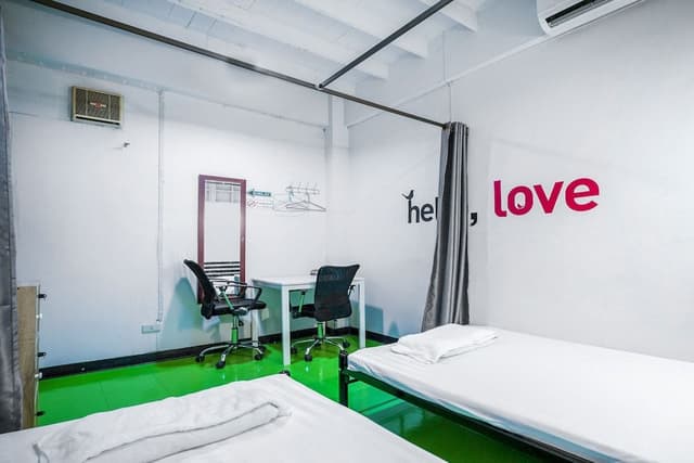 Bed in Female Dormitory