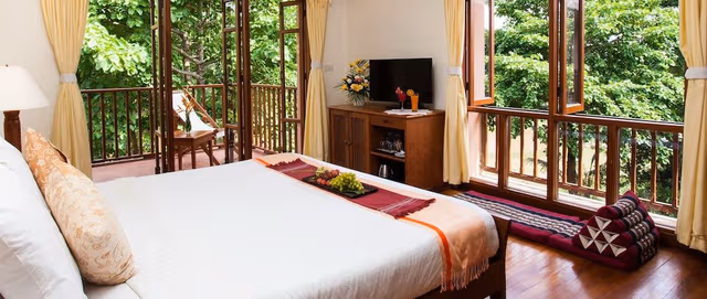 Deluxe Double Room, 1 Queen Bed, River View