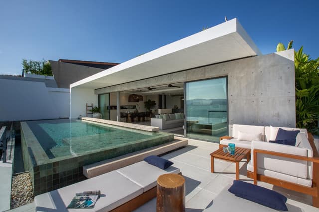 Gamay Villa with Private Beach Access