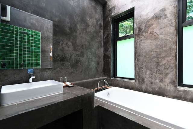 2 Bedroom Bathtub Villa Garden View