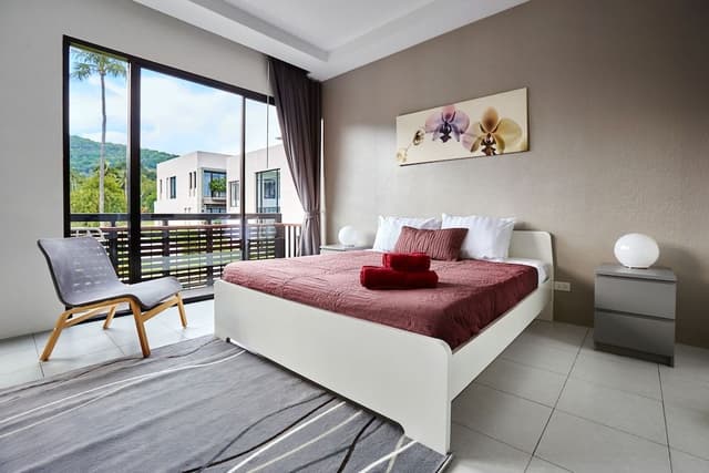 Deluxe Duplex, 3 Bedrooms, Kitchen, Mountain View