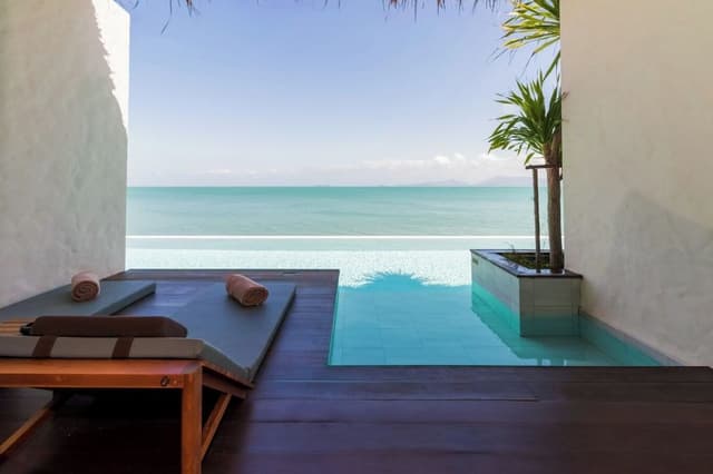 Beach front Pool Access