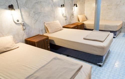 Single Bed in Dormitory Room