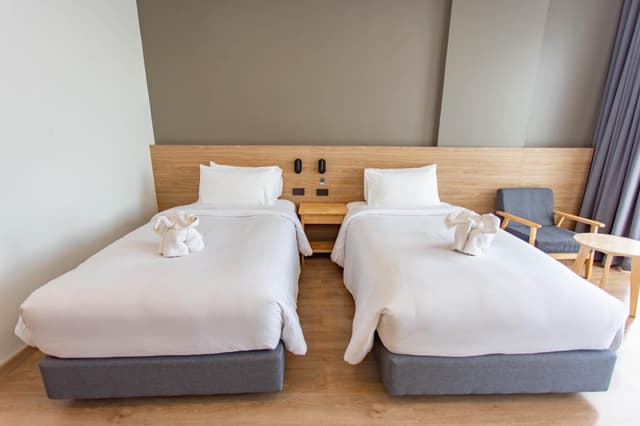 Standard City View Twin Room