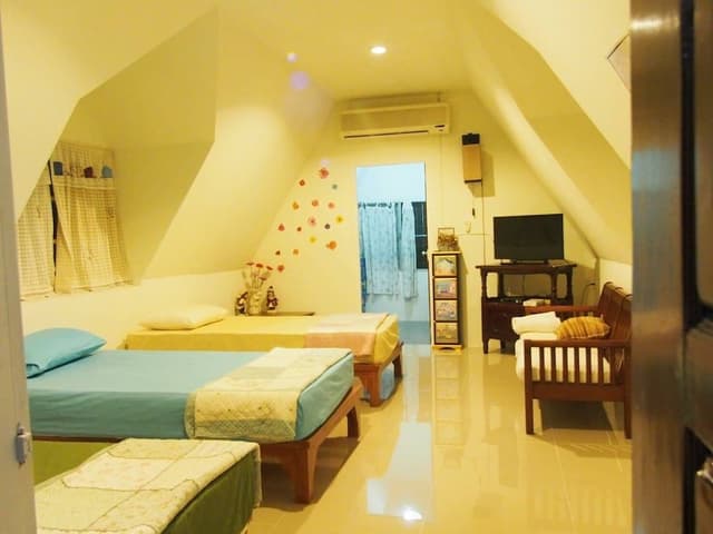 Family Triple Room, 1 Bedroom, Valley View, Garden Area