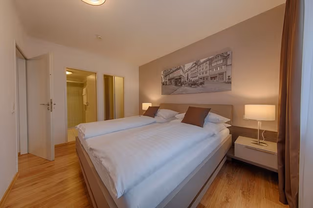 Executive Apartment, 1 Double Bed, Kitchen, River View (Living Room;with Sofabed)
