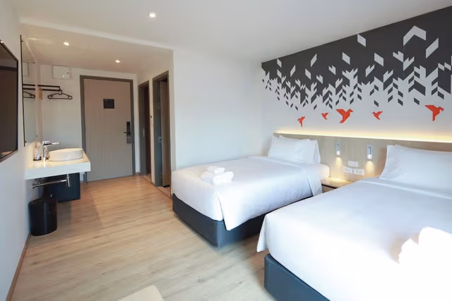 Deluxe Twin Room, City View