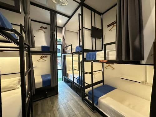 Bed in 8-Bed Dormitory Room