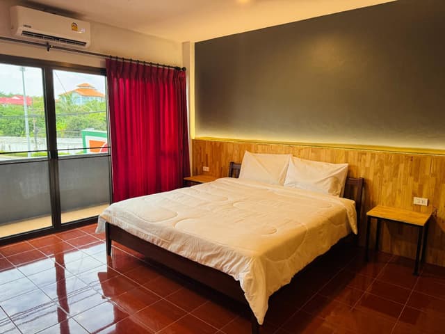 Double Bed Room With Air conditioning