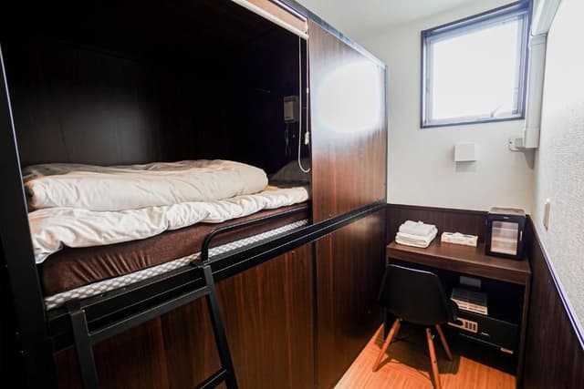 1 person in 12-bed dormitory - male only