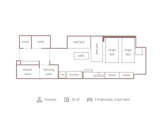 Standard Twin Room