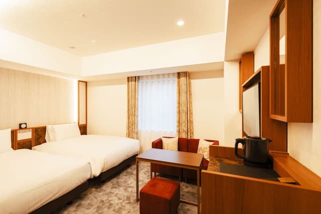 [CITY View] Universal Twin Room, NonSmoking, for 2 people, 4th Floor, Accessible (can't see SKYTREE)
