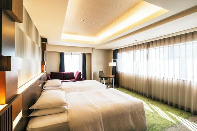 Deluxe Twin Room [No Smoking] Extra beds will be provided depends on the number of adults