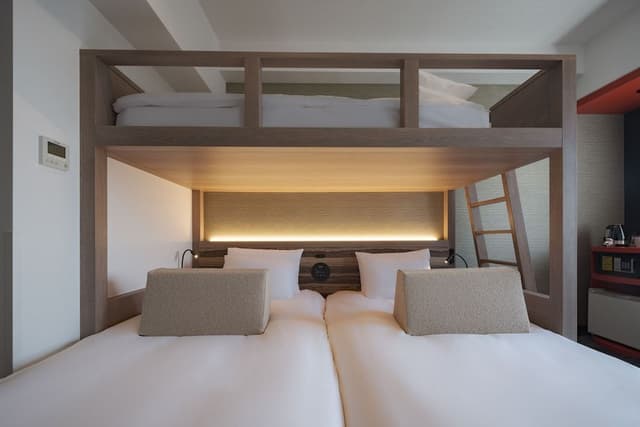 Bunk bed room (2 single bed + 1 bunk bed), Non-Smoking