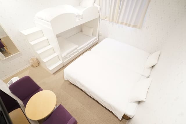 Family Room, Non Smoking (2 Double and 1 Bunk 2-4 People Use)