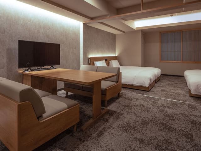 Accessible One-Bedroom Apartment (4 Single-Beds) Non-smoking