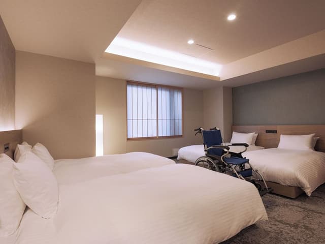Accessible One-Bedroom Apartment (4 Single-Beds) Non-smoking