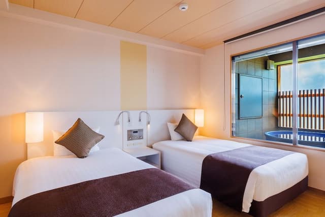 [Ocean View] Special Japanese-Western style Room (With open-air bath) (Non-smoking)