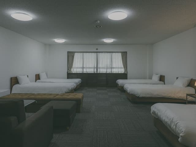 Western Room with 5 single beds - Toilet only, Non Smoking