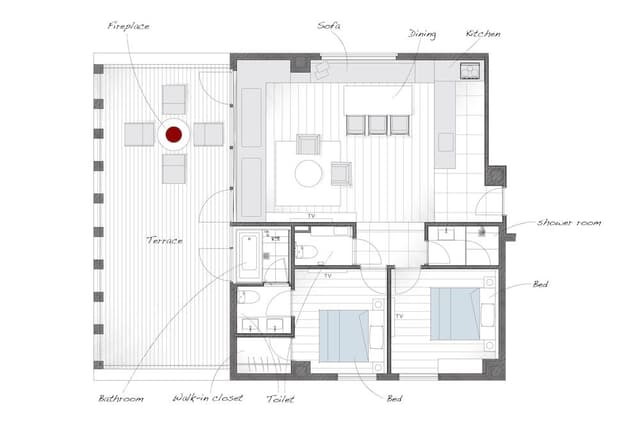 PENTHOUSE SUITE, Non Smoking
