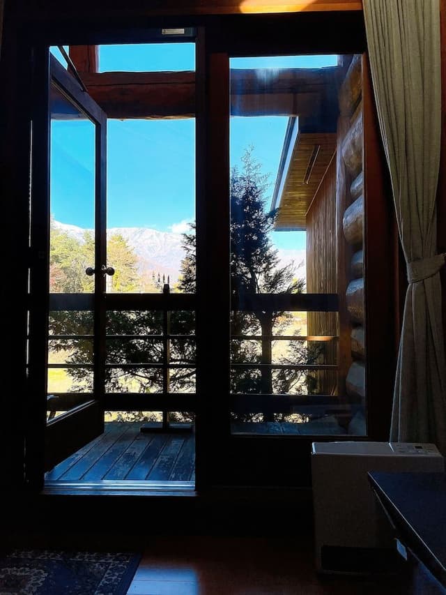 Deluxe Twin Room, Non Smoking, Private Bathroom (122,123 Log Hotel, 2F, Open Ceiling)