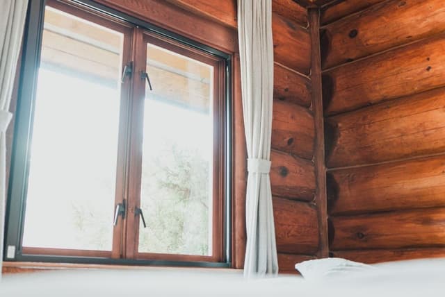 Deluxe Twin Room, Non Smoking, Private Bathroom (122,123 Log Hotel, 2F, Open Ceiling)