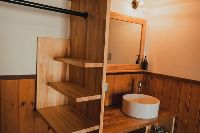 Deluxe Twin Room, Private Bathroom (112-115, Log Hotel, 1F)